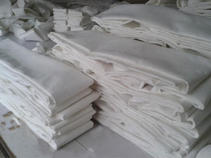 除塵器布袋生產現場